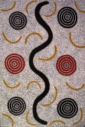 Lindsay BIRD MPETYANE - Utnea (Carpet Snake) Dreaming